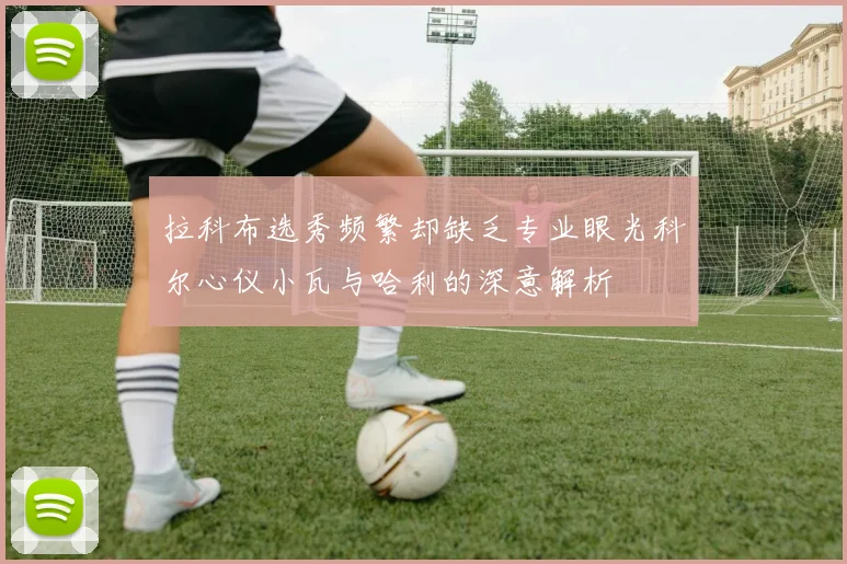 拉科布选秀频繁却缺乏专业眼光科尔心仪小瓦与哈利的深意解析